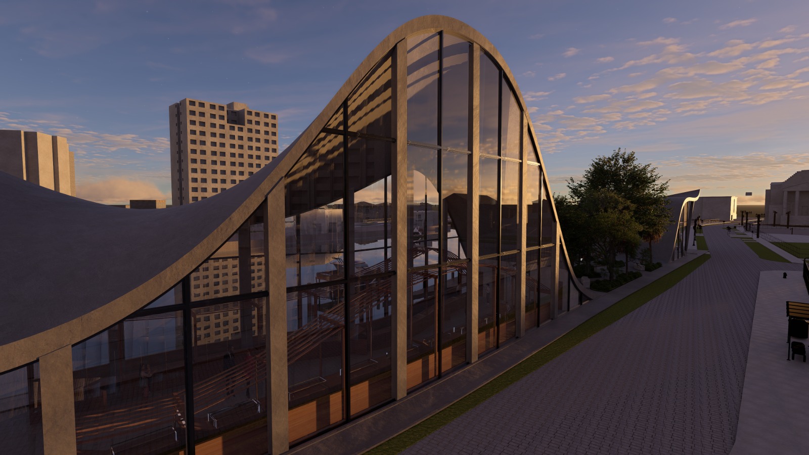 Fish Market project render 3