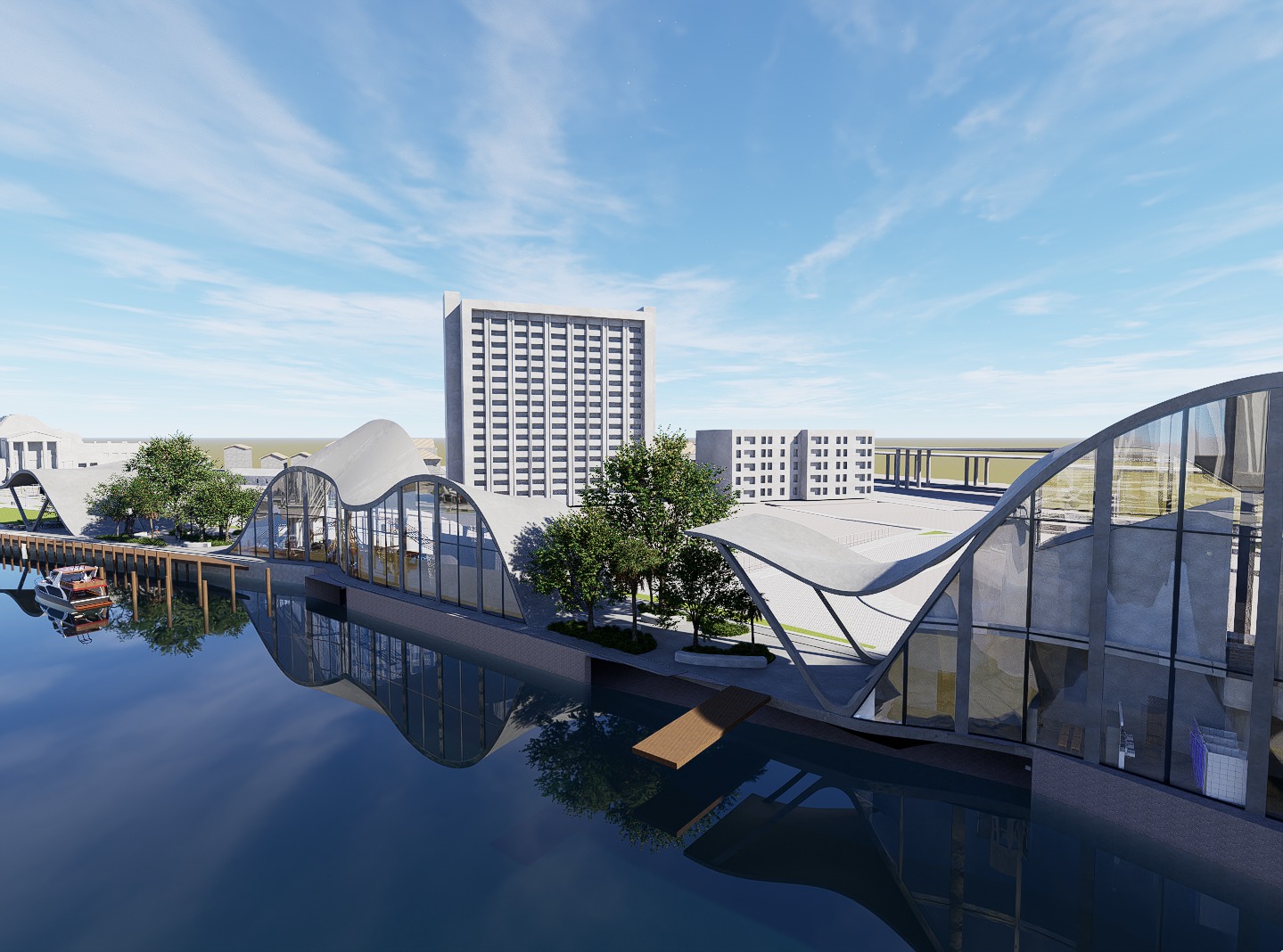 Fish Market project render 2