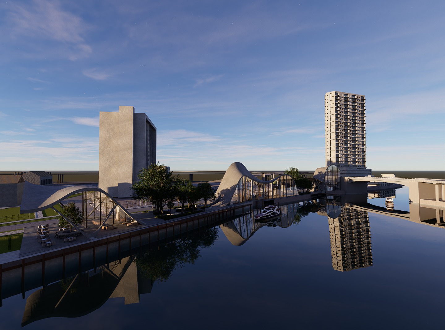 Fish Market architectural concept